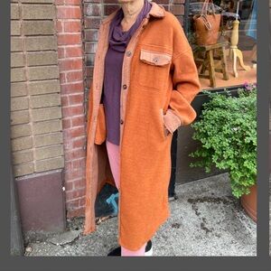 Large Long Cozy Shacket Oli & Hali